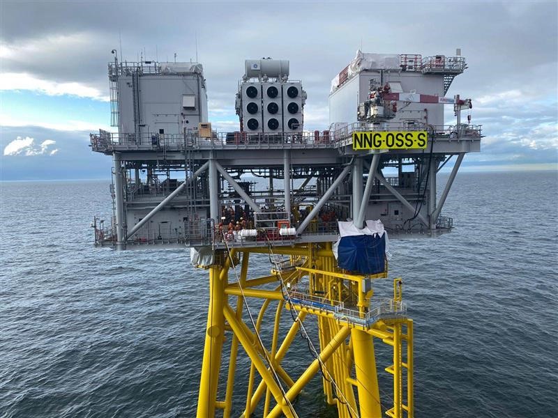Three Electrical Offshore Platforms Sailed Away in Three months for GE Offshore Wind Customers